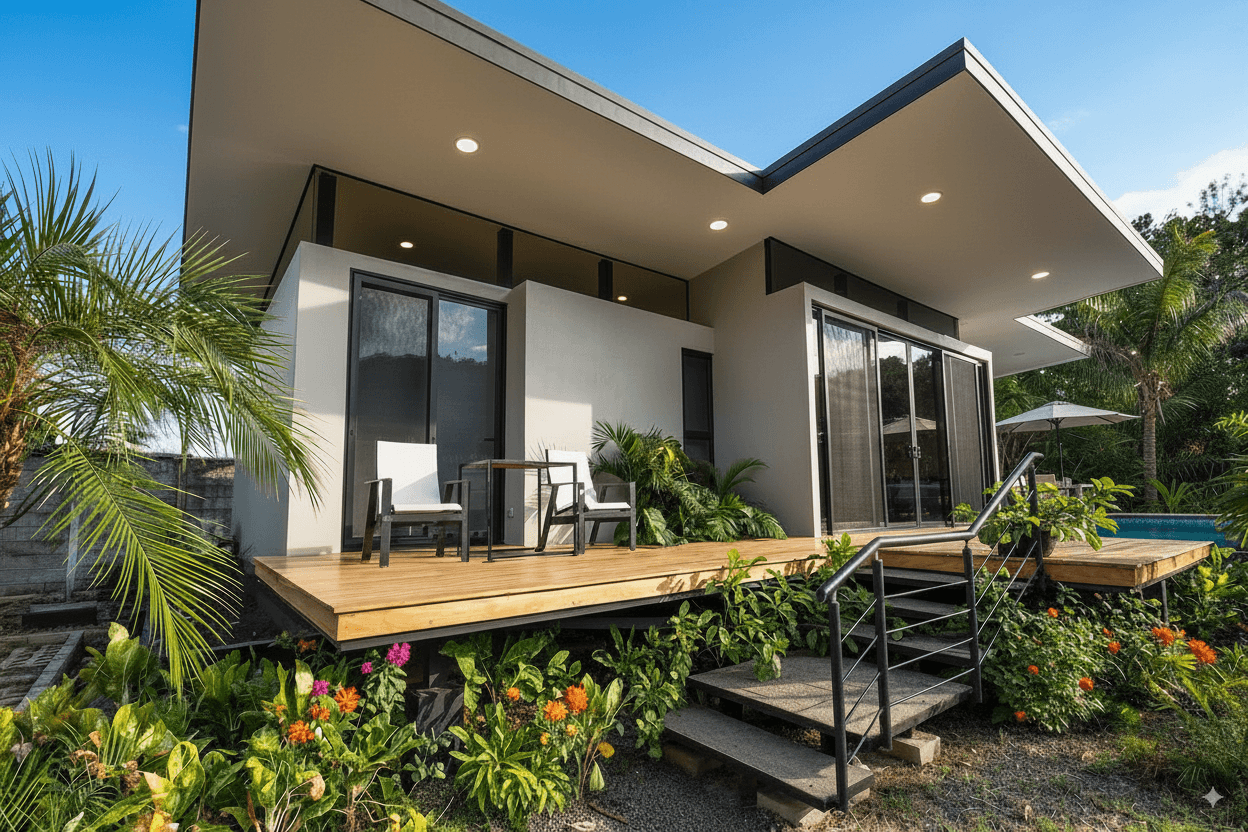 Casa Escondida - Vista desde la selva